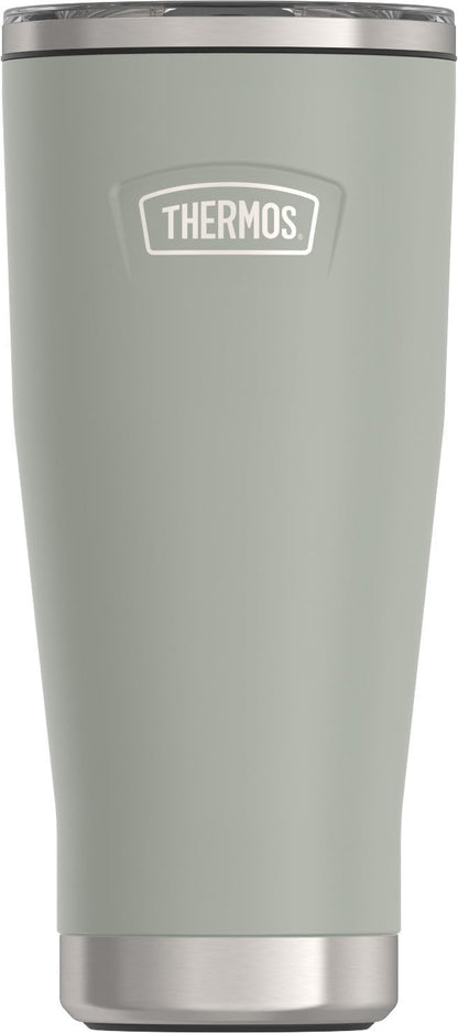 Icon Series 24oz Stainless Steel Tumbler with Slide Lock Lid, Leakproof, Fits Cupholder, Dishwasher Safe, Griptec™ Non‑Slip Base, Keeps Drinks Hot 6 Hrs/Cold 22 Hrs, Mystic Navy