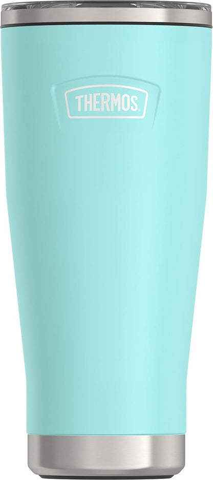 Icon Series 24oz Stainless Steel Tumbler with Slide Lock Lid, Leakproof, Fits Cupholder, Dishwasher Safe, Griptec™ Non‑Slip Base, Keeps Drinks Hot 6 Hrs/Cold 22 Hrs, Mystic Navy