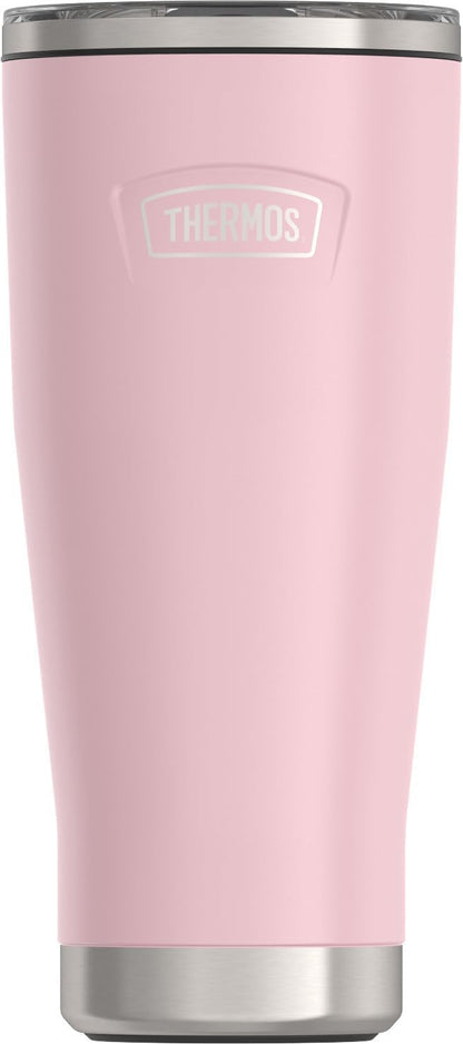 Icon Series 24oz Stainless Steel Tumbler with Slide Lock Lid, Leakproof, Fits Cupholder, Dishwasher Safe, Griptec™ Non‑Slip Base, Keeps Drinks Hot 6 Hrs/Cold 22 Hrs, Mystic Navy