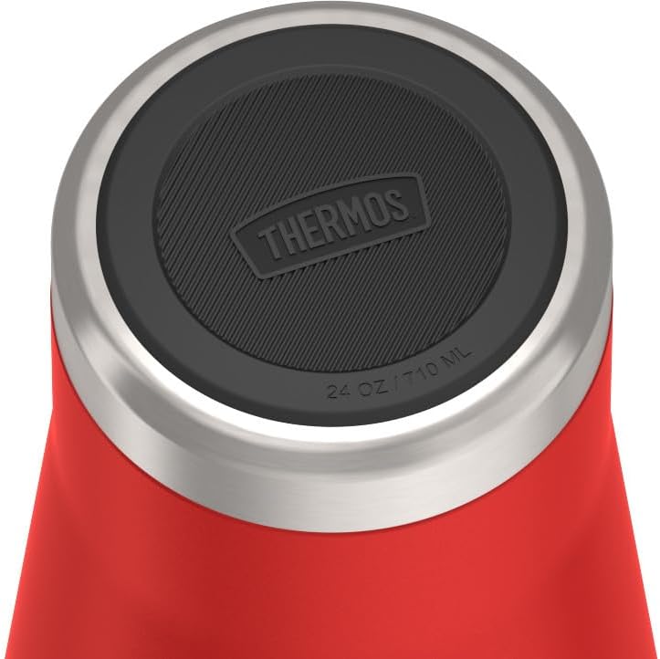 Icon Series 24oz Stainless Steel Tumbler with Slide Lock Lid, Leakproof, Fits Cupholder, Dishwasher Safe, Griptec™ Non‑Slip Base, Keeps Drinks Hot 6 Hrs/Cold 22 Hrs, Mystic Navy