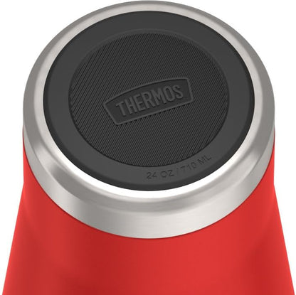 Icon Series 24oz Stainless Steel Tumbler with Slide Lock Lid, Leakproof, Fits Cupholder, Dishwasher Safe, Griptec™ Non‑Slip Base, Keeps Drinks Hot 6 Hrs/Cold 22 Hrs, Mystic Navy