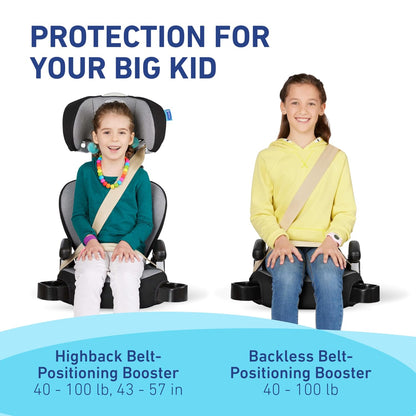 TurboBooster 2.0 Highback Booster Car Seat, Declan