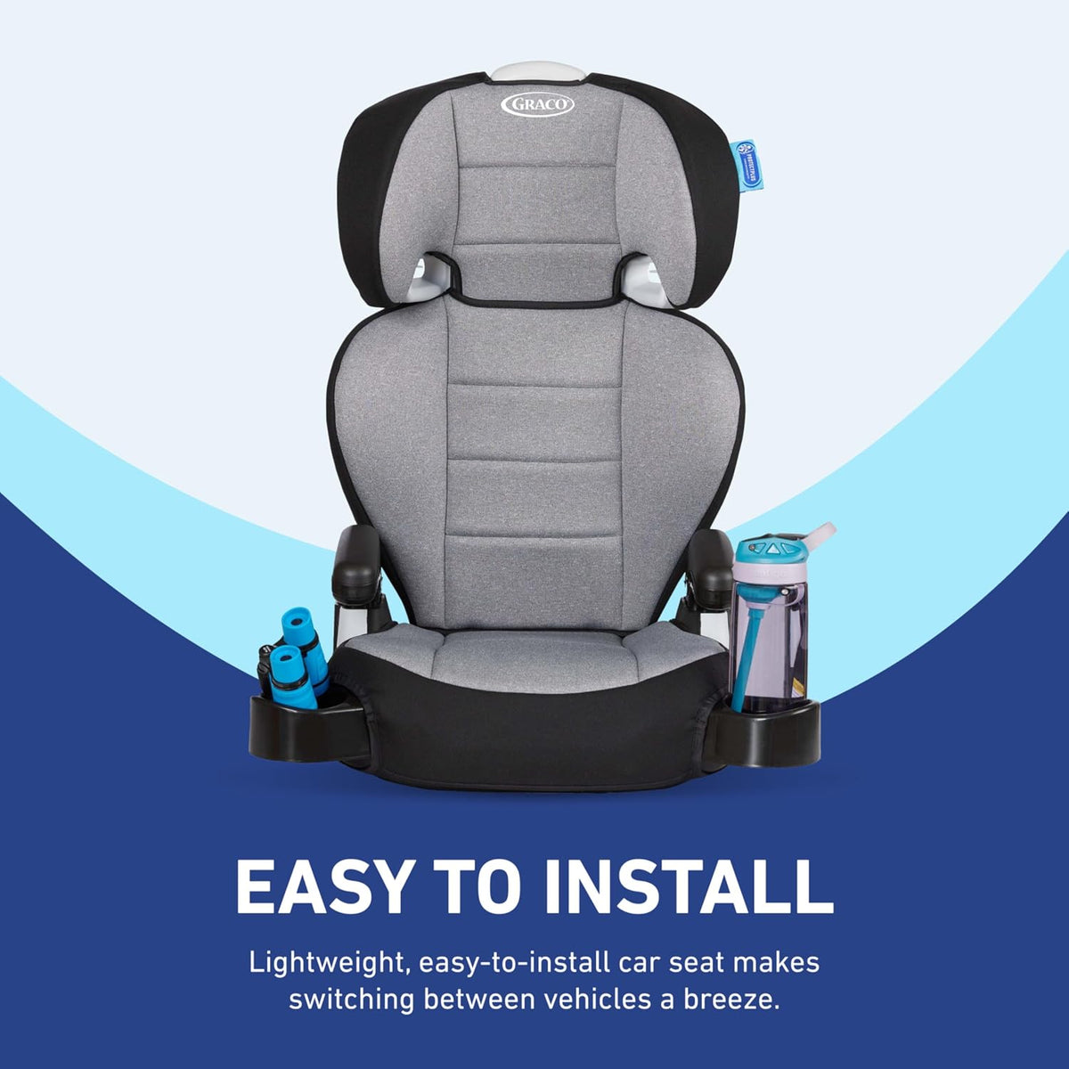 TurboBooster 2.0 Highback Booster Car Seat, Declan