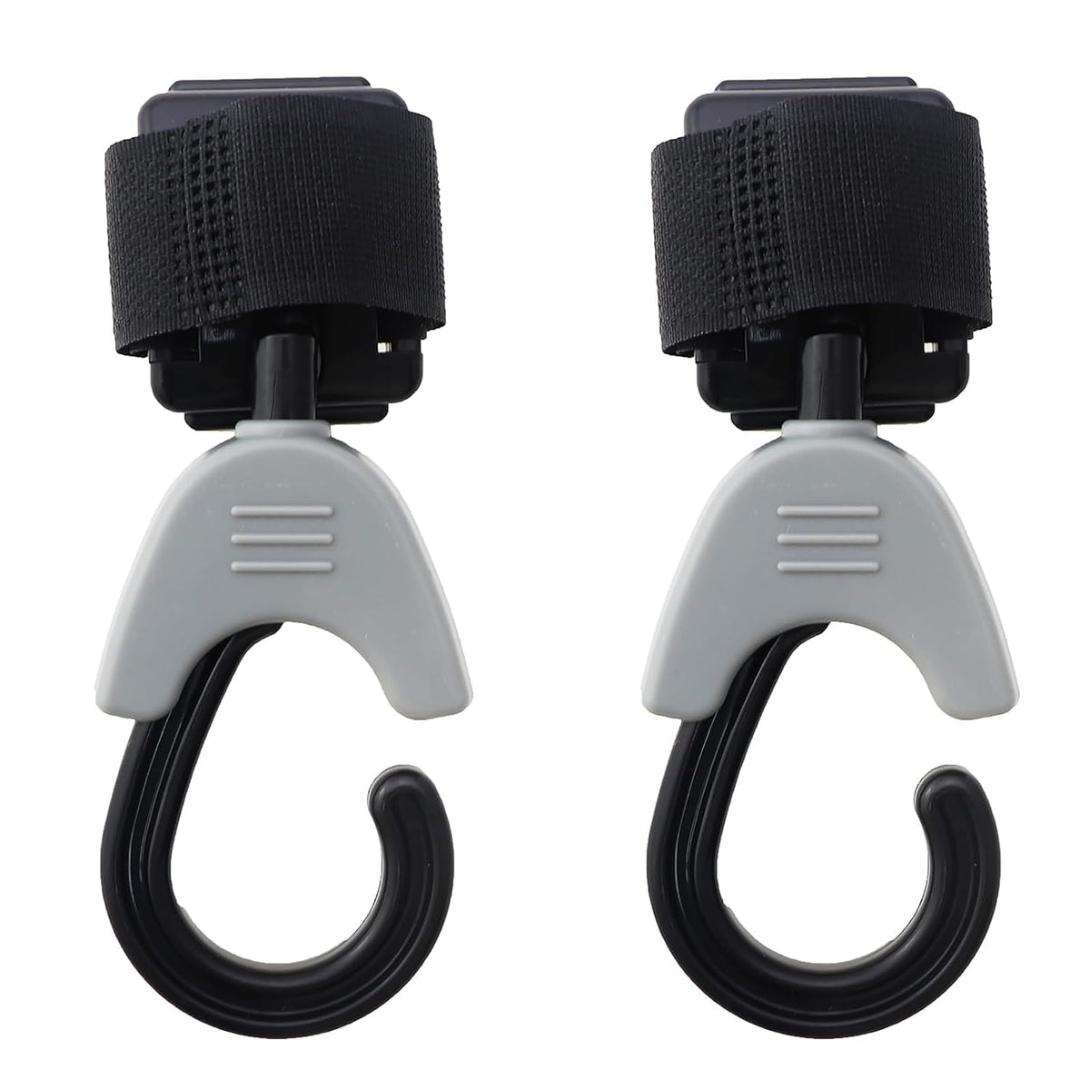 2PCS Nappy Bag Hanging Hook Shopping Bag/Accessories/Carabiner Storage Hook Suitable for Luggage/Hiking/Camping/Wheelchairs