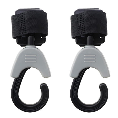 2PCS Nappy Bag Hanging Hook Shopping Bag/Accessories/Carabiner Storage Hook Suitable for Luggage/Hiking/Camping/Wheelchairs