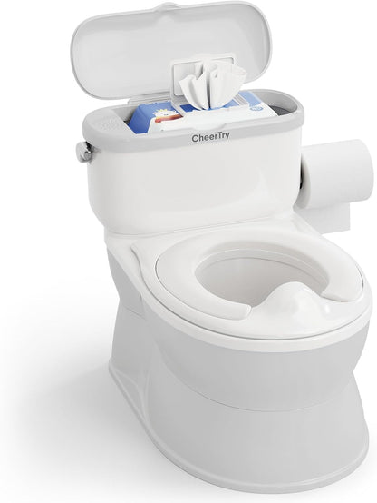 2-in-1 Toddler Potty Training Toilet with Detachable Training Seat