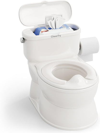 2-in-1 Toddler Potty Training Toilet with Detachable Training Seat