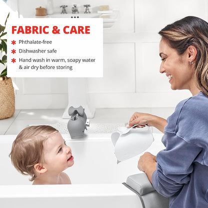 Baby Bath Rinse Cup MOBY Tear-Free Waterfall Rinser White Age 0+ (Pack of 12)