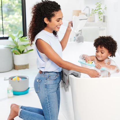 Baby Bath Rinse Cup MOBY Tear-Free Waterfall Rinser White Age 0+ (Pack of 12)