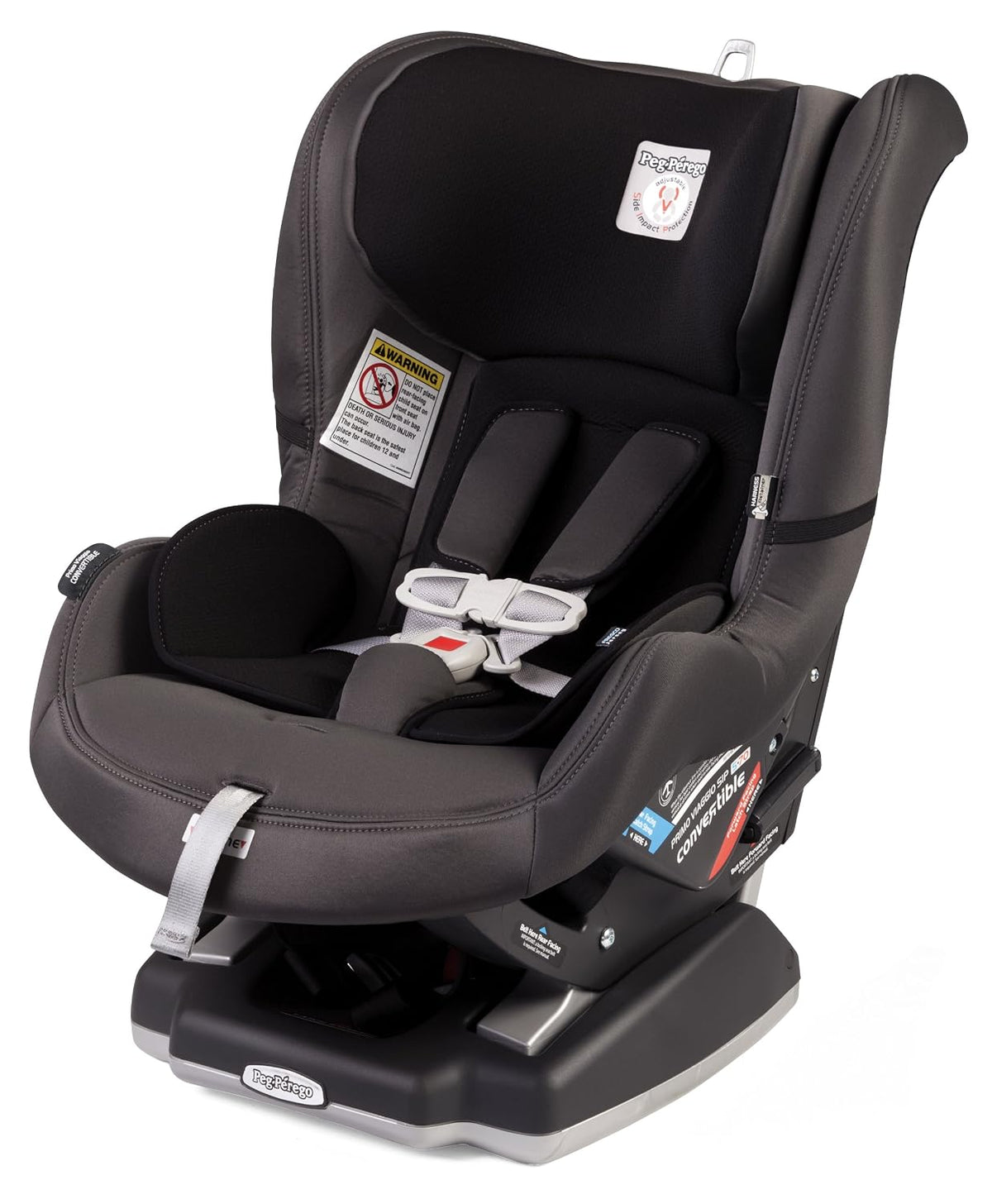 Primo Viaggio Convertible - Reversible Car Seat - Rear Facing for Children 5 to 45 lbs and Forward Facing for Children 22 to 65 lbs - Made in Italy - Atmosphere (Grey)