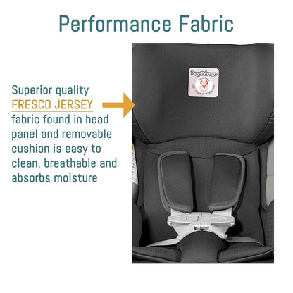Primo Viaggio Convertible - Reversible Car Seat - Rear Facing for Children 5 to 45 lbs and Forward Facing for Children 22 to 65 lbs - Made in Italy - Atmosphere (Grey)