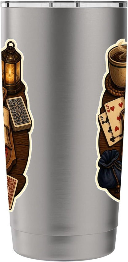 PEG BOARD PEACE Hobby Table Calm Stainless Steel Insulated Tumbler