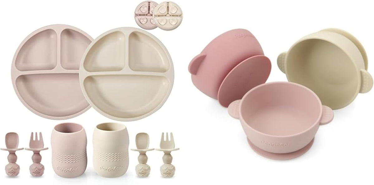 Silicone Baby Feeding Set & Baby Bowls