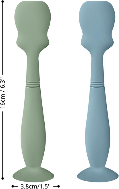 2 Pack Baby Diaper Cream Brush, Diaper Cream Spatula Applicator Silicone Baby Butt Paste Spatula for Babies, Newborn (Pink, Soft Lilac)