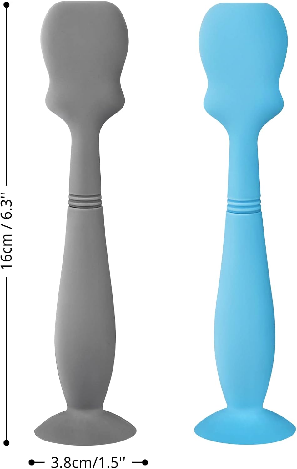 2 Pack Baby Diaper Cream Brush, Diaper Cream Spatula Applicator Silicone Baby Butt Paste Spatula for Babies, Newborn (Pink, Soft Lilac)