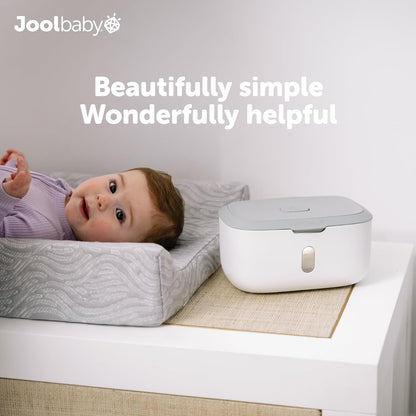 Wipes Dispenser – Built-in Changing Light (Oatmeal)