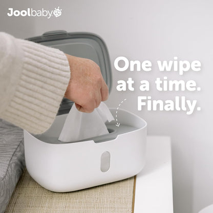 Wipes Dispenser – Built-in Changing Light (Oatmeal)