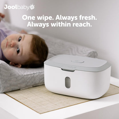 Wipes Dispenser – Built-in Changing Light (Oatmeal)