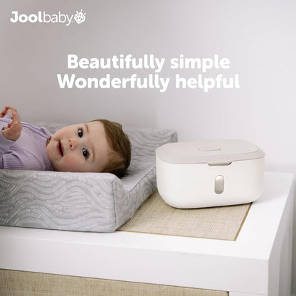 Wipes Dispenser – Built-in Changing Light (Oatmeal)