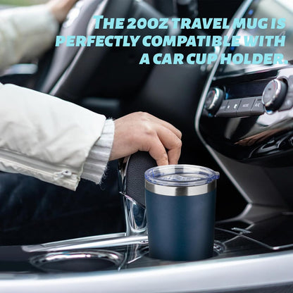 20oz Tumbler with Straw and Brush, Stainless Steel Vacuum Insulated tumbler, Double Wall Insulated Coffee Tumbler for Outdoor, Home, Travel,Office (Matcha Green,1pcs)