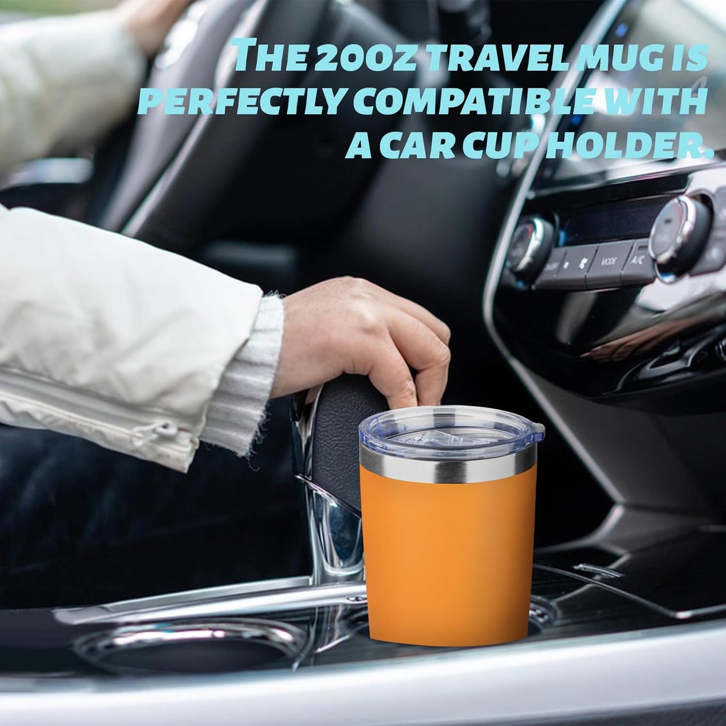 20oz Tumbler with Straw and Brush, Stainless Steel Vacuum Insulated tumbler, Double Wall Insulated Coffee Tumbler for Outdoor, Home, Travel,Office (Matcha Green,1pcs)