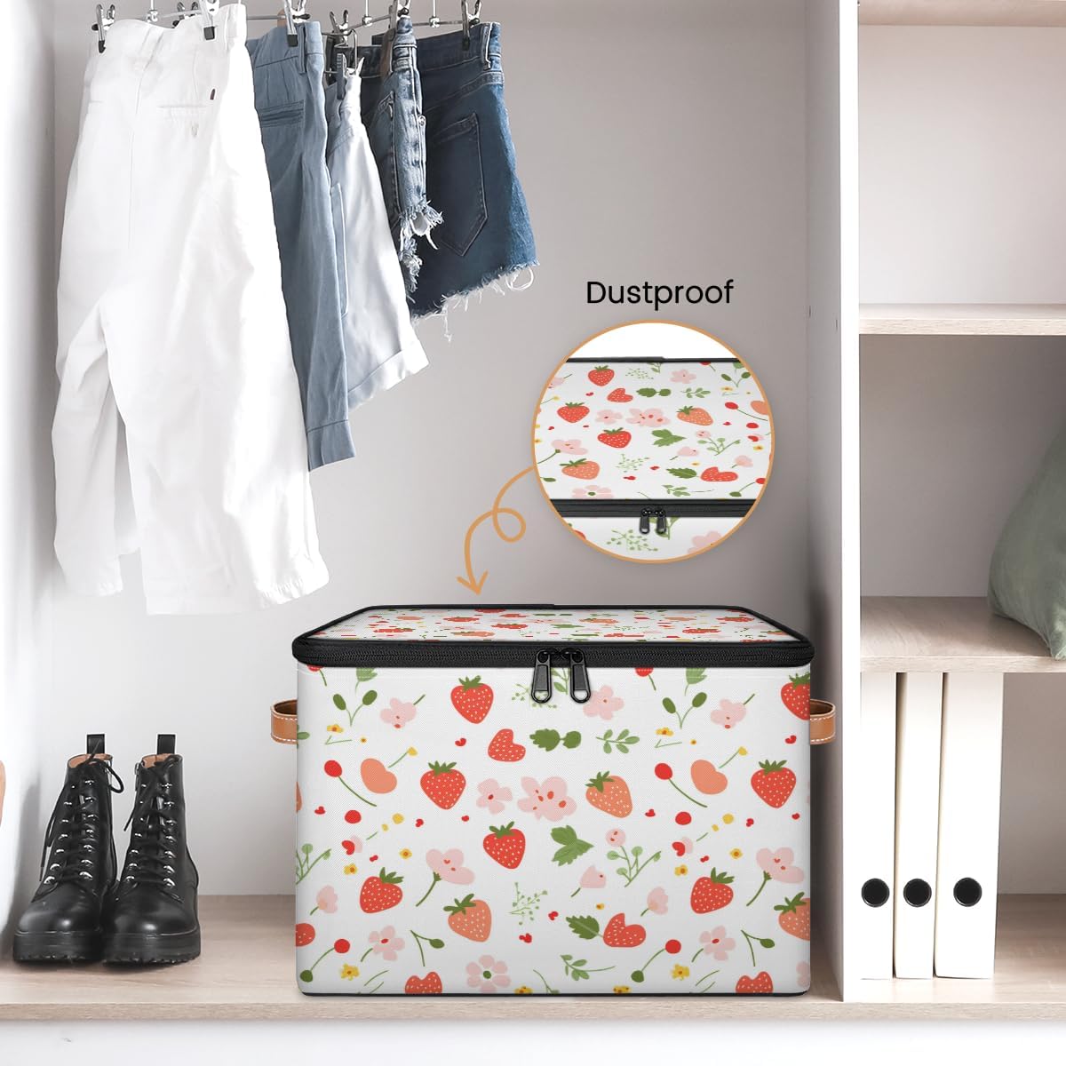 Building Block Storage Basket Collapsible Storage Bins with Lids Canvas Cube Storage Organizer Kid Toys Closet Organizer for Bedroom Bathroom