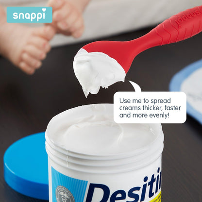 Ergo Brush Diaper Cream Applicator for a, Cotton White, Size No Size