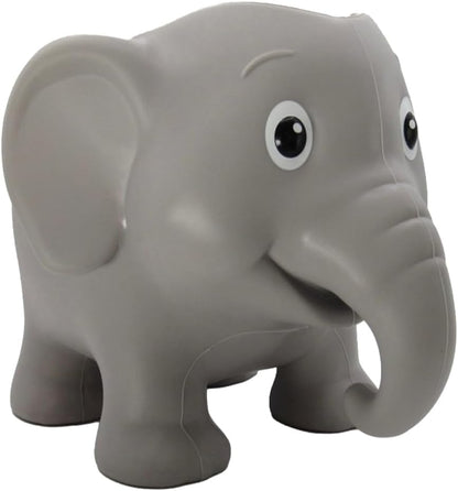 Wa-Zoo Elephant Bath Rinse Cup for Toddlers – Soft Silicone Bath Bucket & Kids Bath Pitcher for Shampoo Rinsing, Bath Time Pouring, Pool, Beach & Water Play