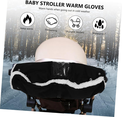Ster Gloves Warm Oxford Hand for Winter Easy Attach Ster Handmuffs for Parents Great for Outdoor Use