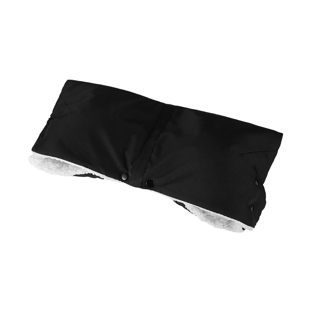 Winter Stroller Gloves Universal Fleece Lined Stroller Hand Muffs Windproof Warm Baby Carriage Hand Warmers