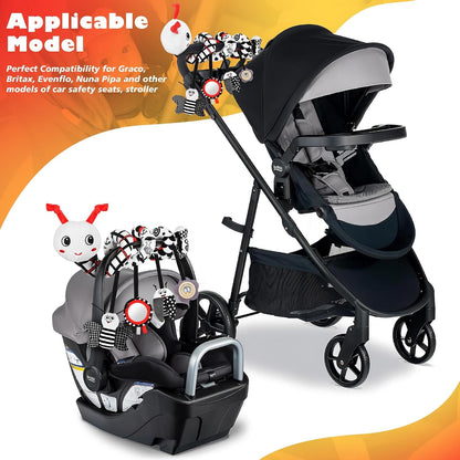 Spiral Car Seat Hanging Toys for Infants, 0-6 Months