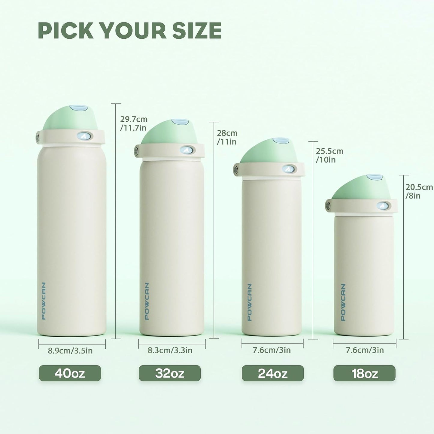 24 oz Travel Water Bottle: 2-in-1 Push-Button Spout & Quick-Flip Straw, Leakproof, Cold 24Hrs, Fits Car Cup Holder, Stainless Steel Cup for Sports, School, Commute, Camping (Mouse's Mischief) - Colors B