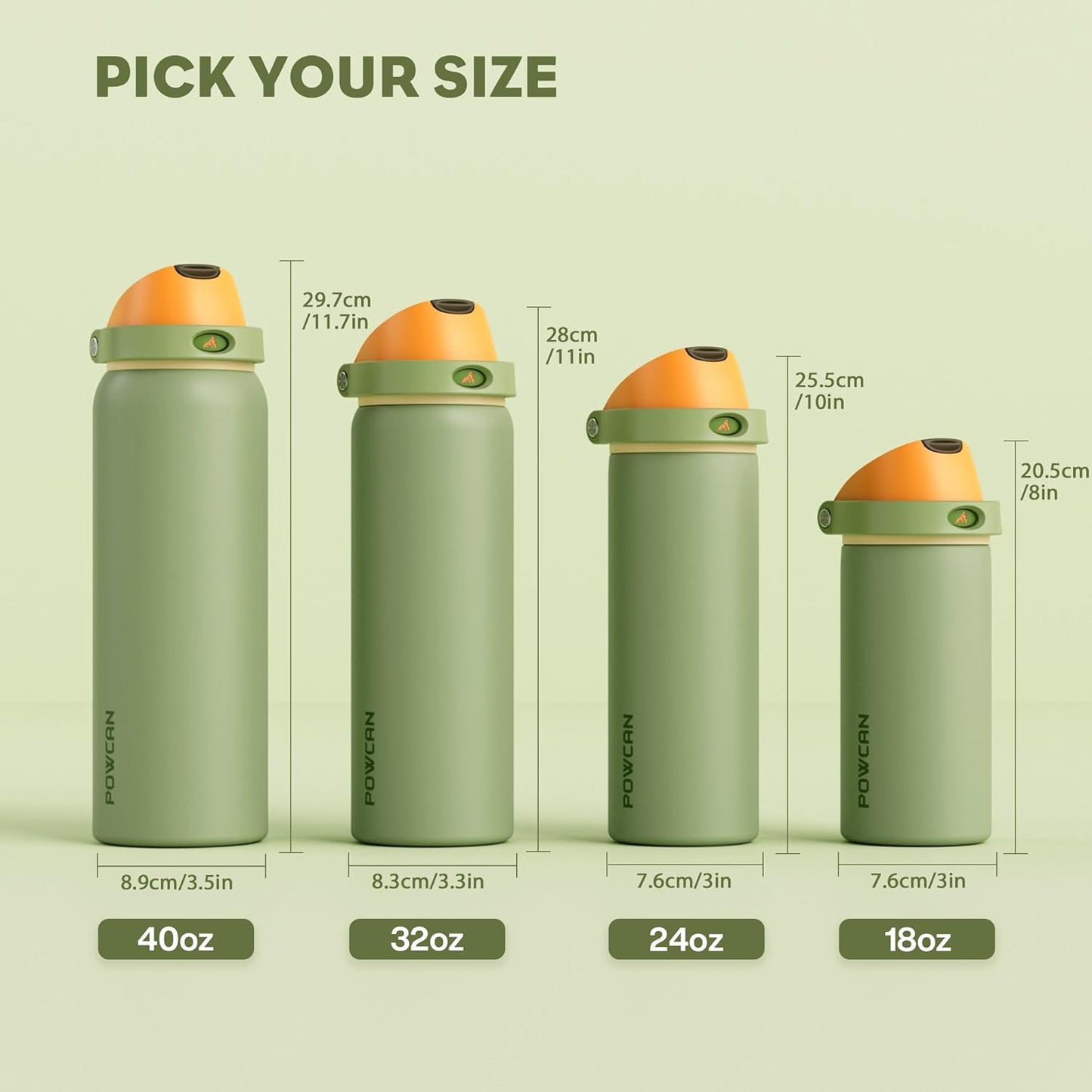 24 oz Travel Water Bottle: 2-in-1 Push-Button Spout & Quick-Flip Straw, Leakproof, Cold 24Hrs, Fits Car Cup Holder, Stainless Steel Cup for Sports, School, Commute, Camping (Mouse's Mischief) - Colors B