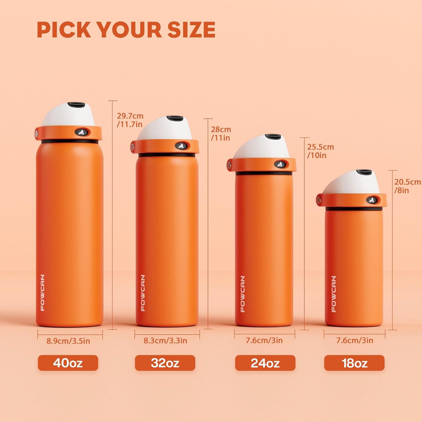 24 oz Travel Water Bottle: 2-in-1 Push-Button Spout & Quick-Flip Straw, Leakproof, Cold 24Hrs, Fits Car Cup Holder, Stainless Steel Cup for Sports, School, Commute, Camping (Mouse's Mischief) - Colors B
