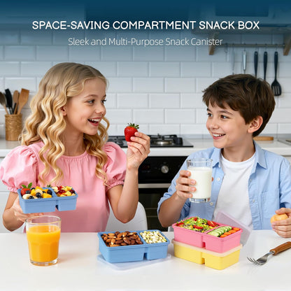 Silicone Freezer Trays with Lids(3Pack), 12 oz Double Compartment Cavity Soup Molds, Per Compartment for Broth, Sauce, Leftovers & Large Ice Cubes, Oven & Dishwasher Safe, Easy to Clean