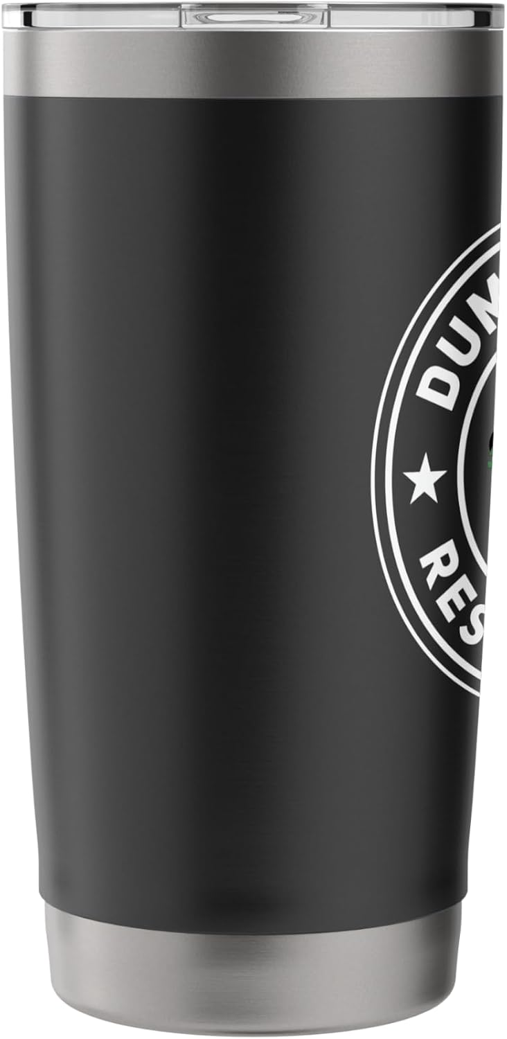 Dumpster Fire Response Team Funny Work Workplace Job Meme Stainless Steel Insulated Tumbler