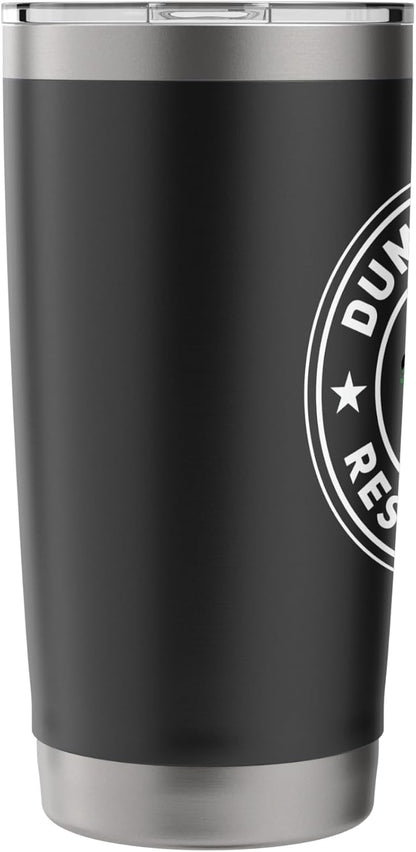 Dumpster Fire Response Team Funny Work Workplace Job Meme Stainless Steel Insulated Tumbler