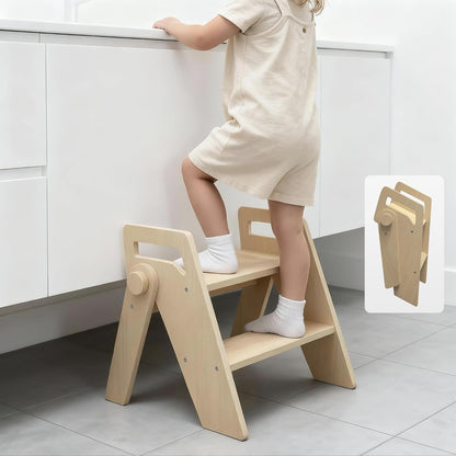 Toddler Kids Child Step Stool, Wooden