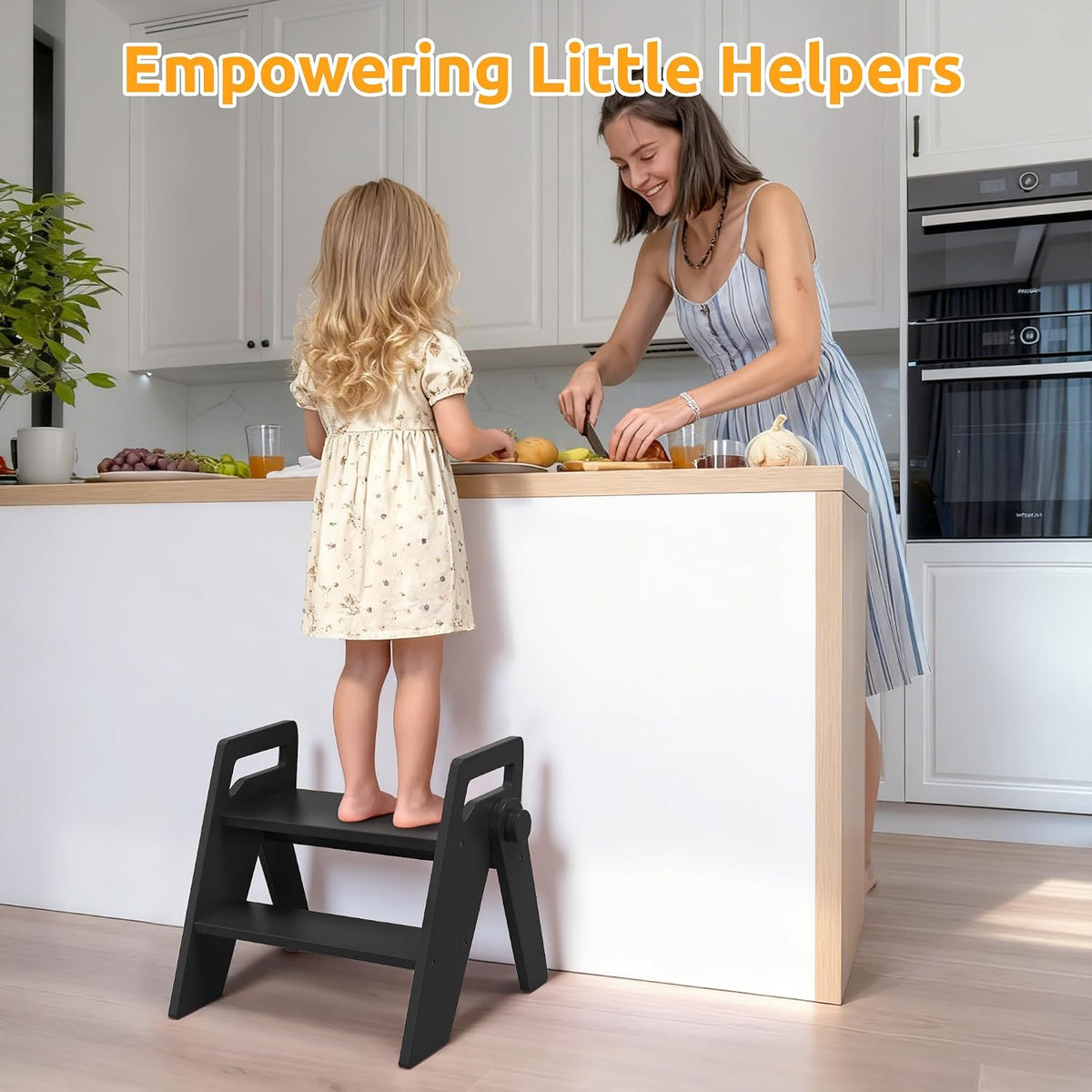 Toddler Kids Child Step Stool, Wooden