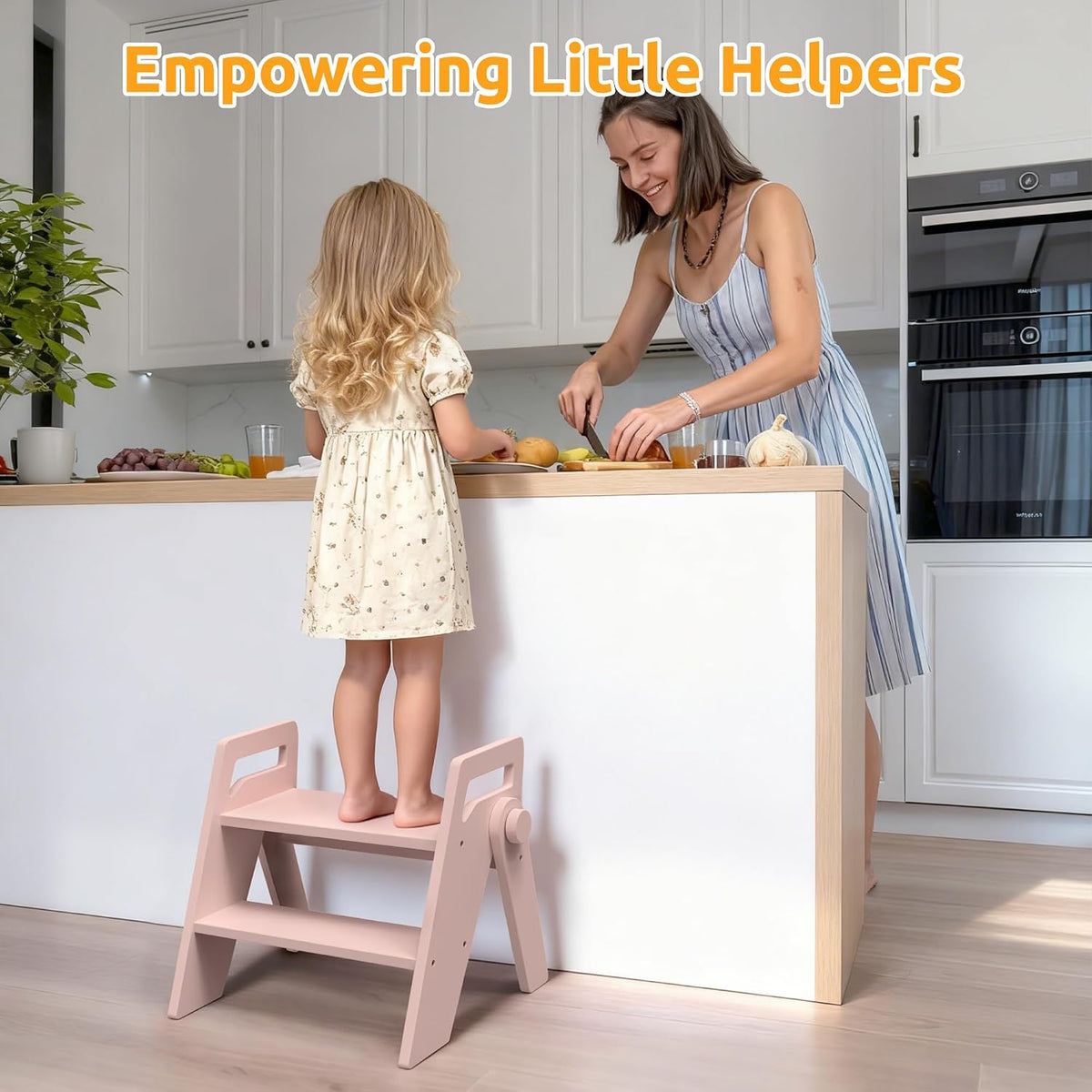 Toddler Kids Child Step Stool, Wooden