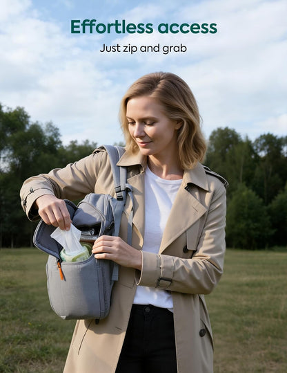 Grid Wizard Diaper Bag Backpack