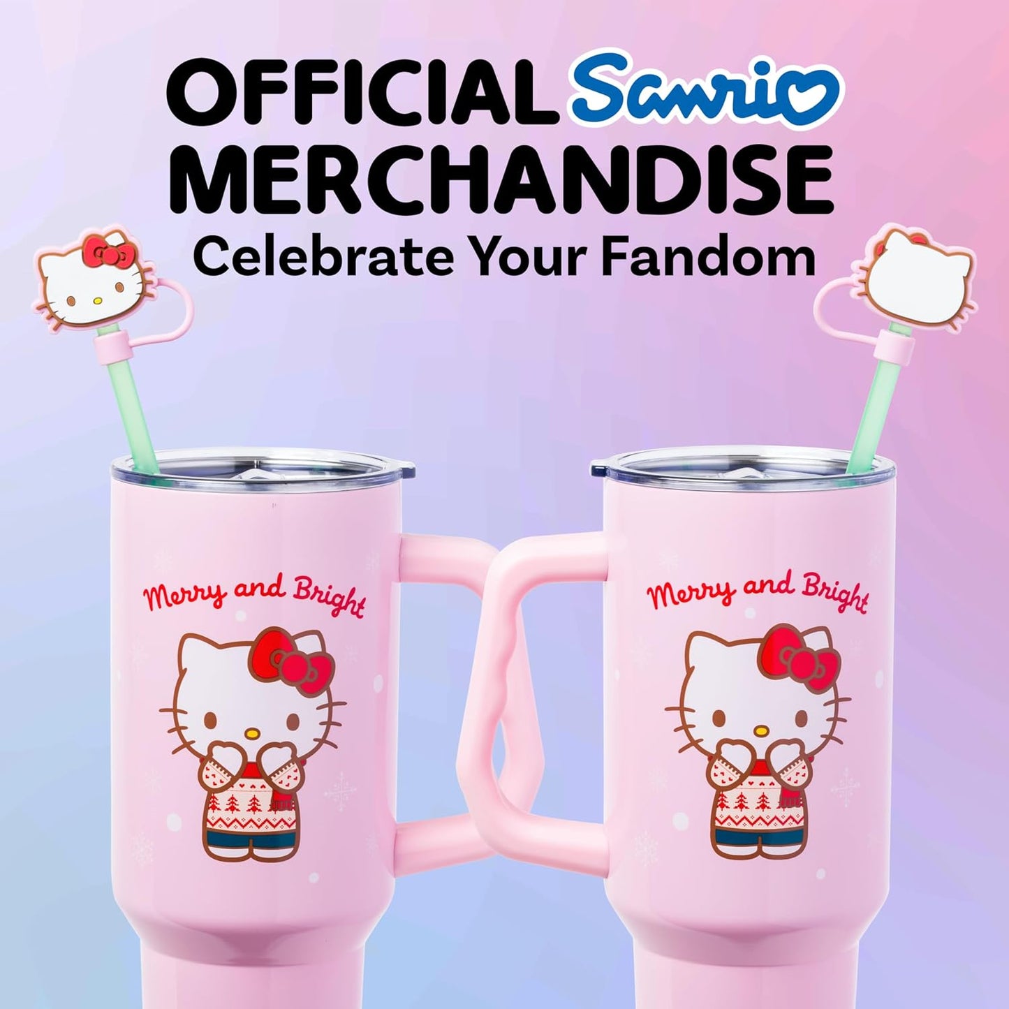 Betty Boop Core Cute Pose, Stainless Steel Tumbler, 40oz | Sitting, Hearts and Dots, Straw Cover Cap, Handle, Lid, Double Walled, Fits in Cup Holder, 1.18 Liters - Colors A