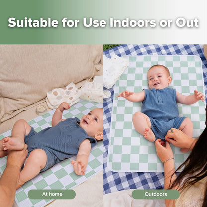 Waterproof Changing Pad Liners (1pc, 19.7" x 27.5" Vintage Garden)