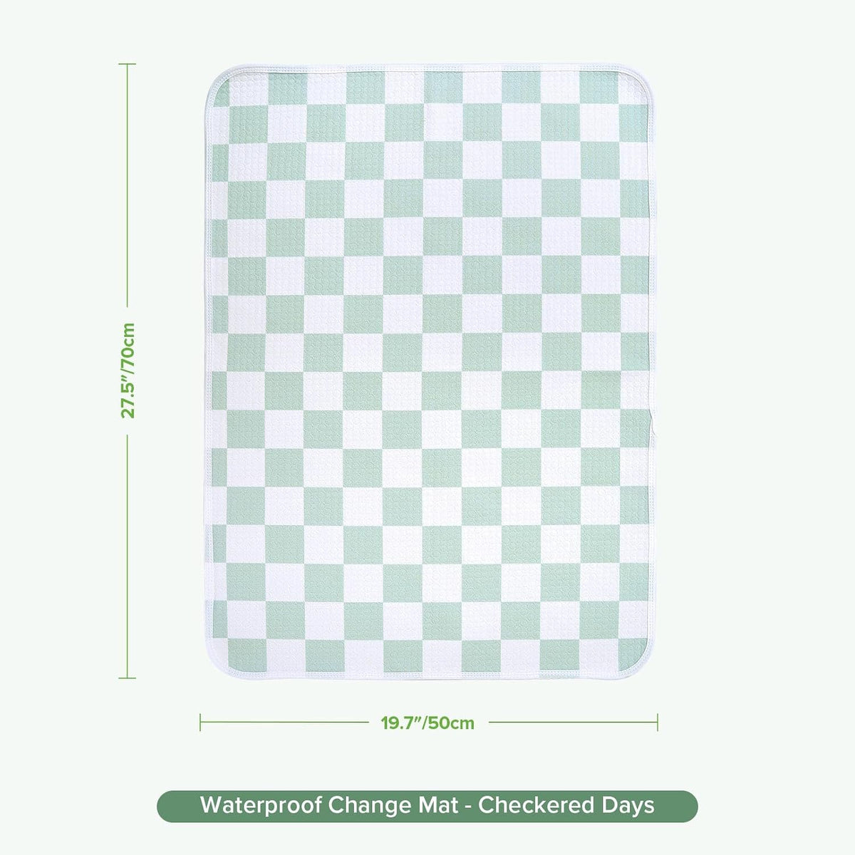 Waterproof Changing Pad Liners (1pc, 19.7" x 27.5" Vintage Garden)