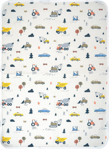 Waterproof Changing Pad Liners (1pc, 19.7" x 27.5" Vintage Garden)