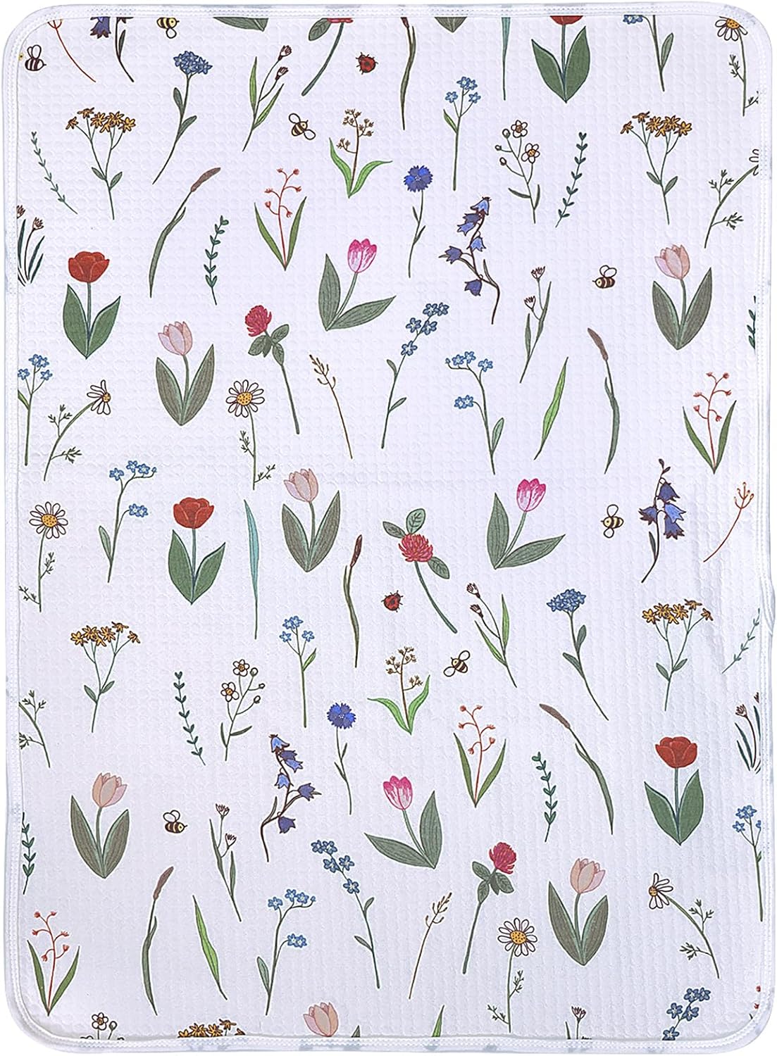 Waterproof Changing Pad Liners (1pc, 19.7" x 27.5" Vintage Garden)