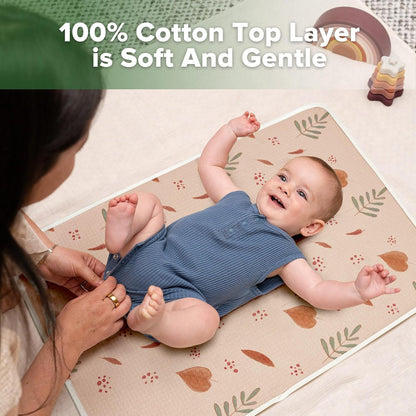 Waterproof Changing Pad Liners (1pc, 19.7" x 27.5" Vintage Garden)
