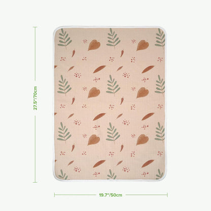 Waterproof Changing Pad Liners (1pc, 19.7" x 27.5" Vintage Garden)