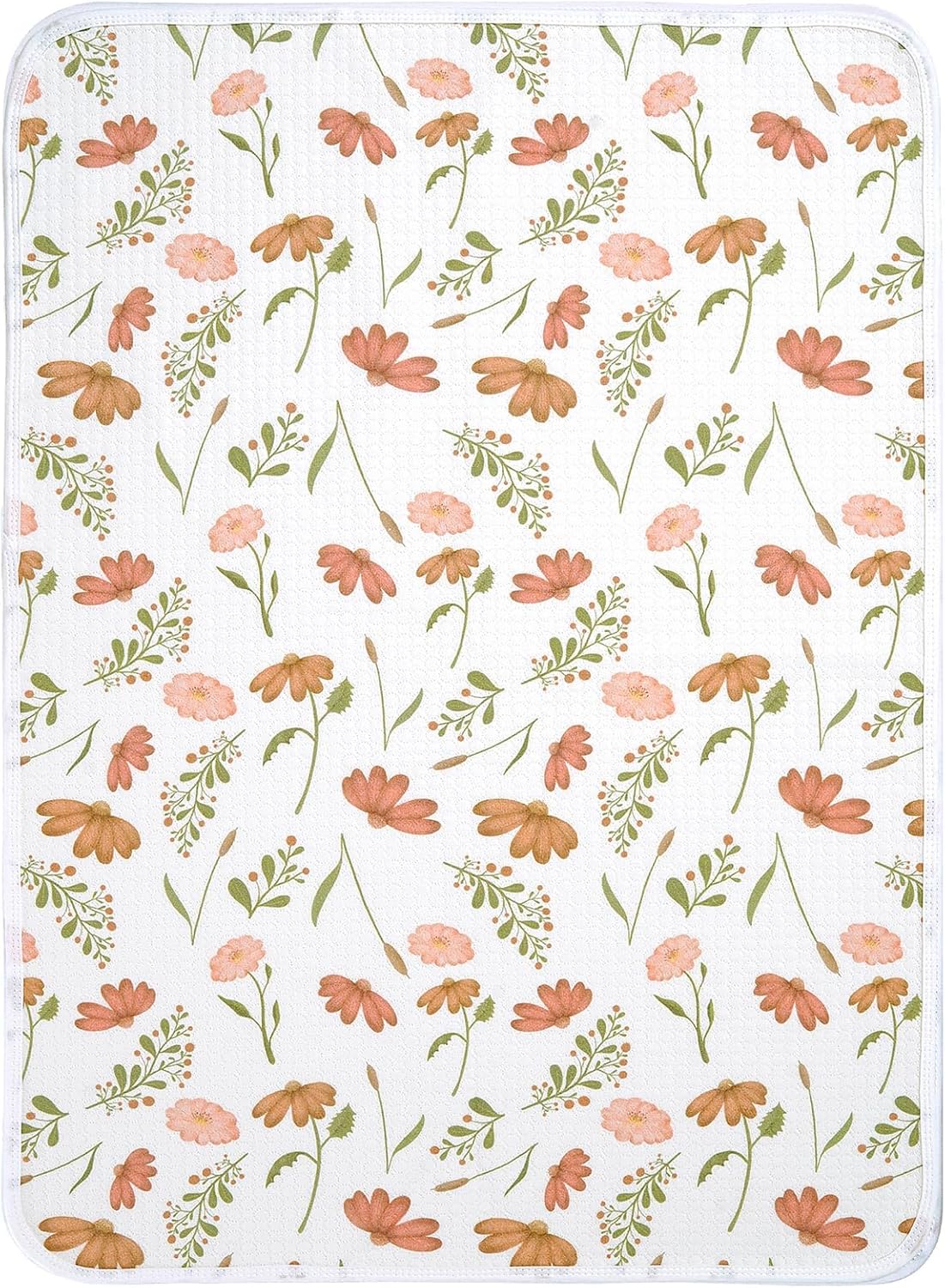 Waterproof Changing Pad Liners (1pc, 19.7" x 27.5" Vintage Garden)