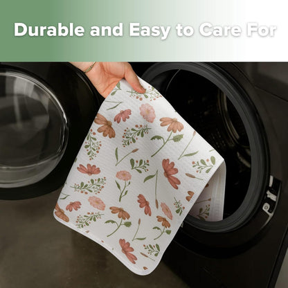 Waterproof Changing Pad Liners (1pc, 19.7" x 27.5" Vintage Garden)